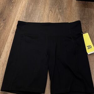 Black Women's Biker Shorts